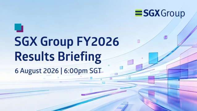 SGXグループ2026年度決算説明会