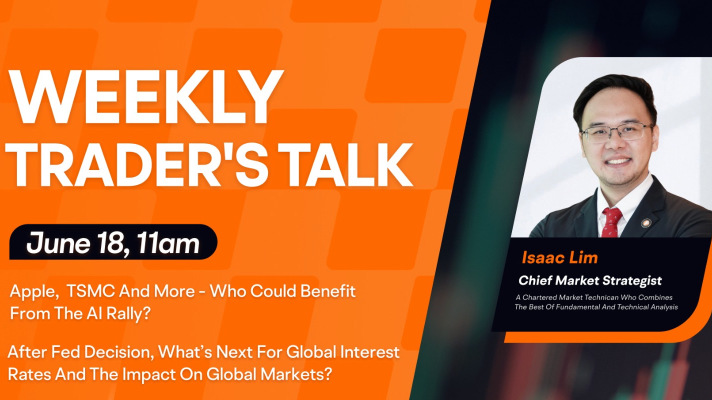 Catch our market strategist LIVE on Tuesday, 18 June, 11am