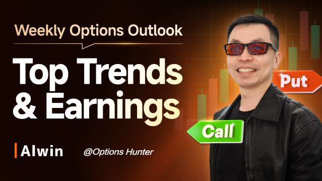Weekly Options Outlook: Top Trends and Earnings