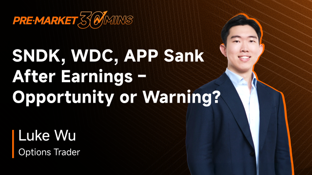 Pre-Market 30Min | SNDK, WDC, APP ร่วงหนักหลังรายงานผลประกอบการ – โอกาส หรือ สัญญาณเตือน?